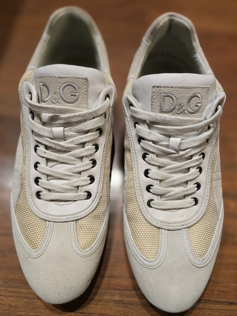 Dolce & Gabbana Men's Sneakers US Size 12 Suede And Mesh